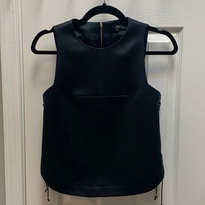Tibi Navy Top